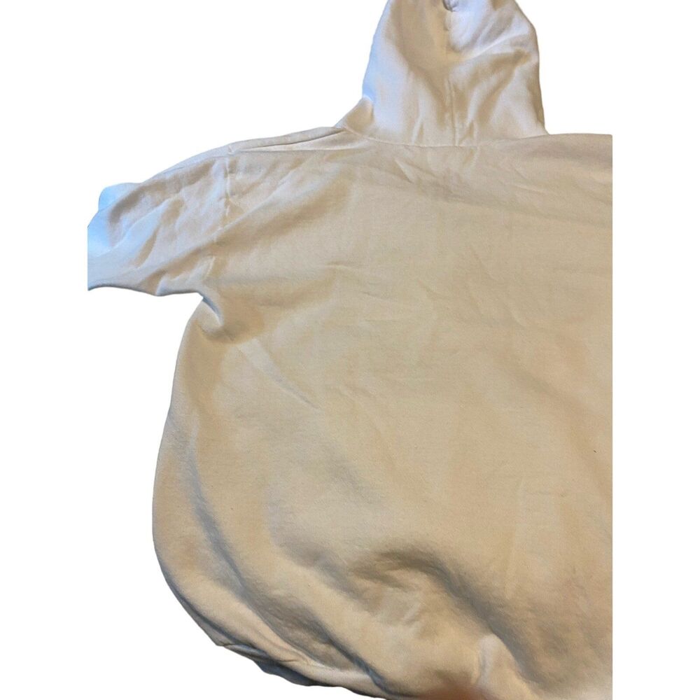 Hoodie with Minnie mouse white it a Disney hoodie made by Hanes size small - Picture 2 of 4